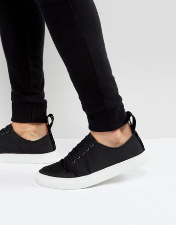 Blood Brother Asura Nylon Sneakers In Black - Black