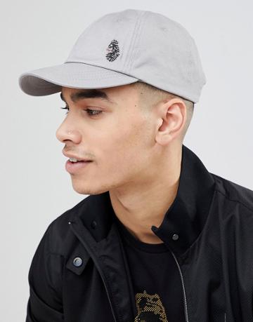 Luke Sport Glades Logo Baseball Cap In Light Gray - Gray