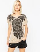 Vero Moda Feather Print T-shirt