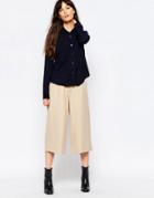 Just Female Dia Culottes In Sand - Beige