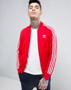 Adidas Originals Superstar Track Jacket - Red