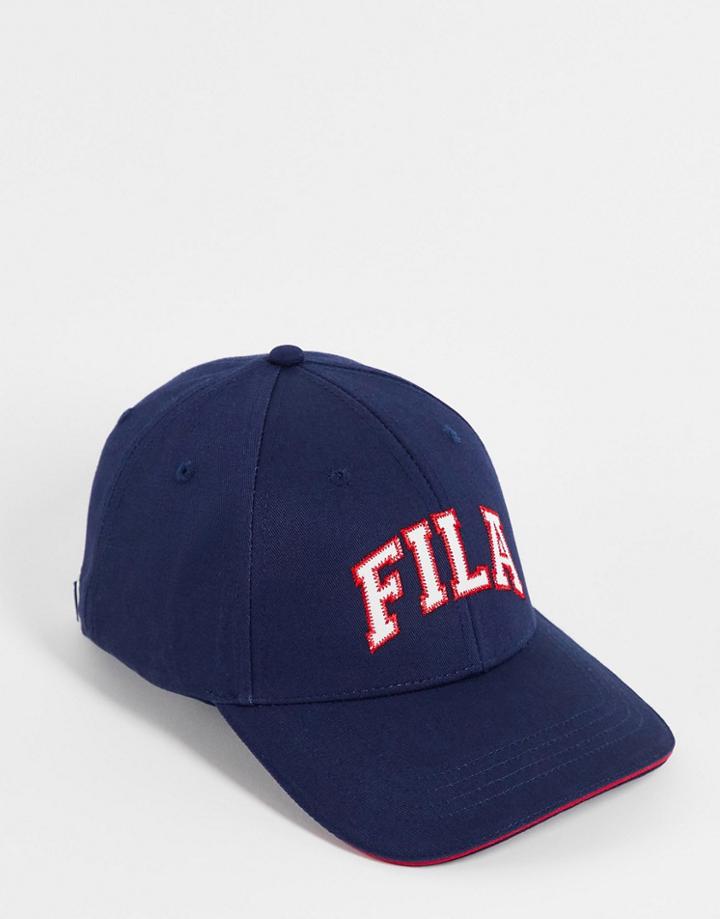 Fila Baseball Cap In Navy