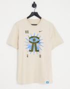 Nike Dna Graphic T-shirt In Sand-neutral