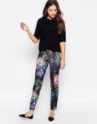 Y.a.s Floral Pants - All Over Print