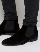 Kg Kurt Geiger Francis Suede Chelsea Boots - Black