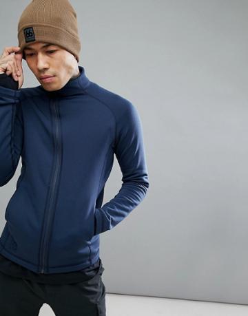 66o North Vik Lightweight Mid Layer Jacket In Navy - Navy