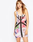 Suboo Floral Rise Silk Singlet Dress - Print