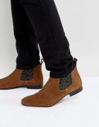 Silver Street Chelsea Boots Suede In Tan Suede - Tan