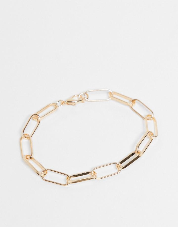Ego Chain Link Anklet In Gold