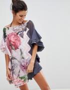 Ted Baker Cover Up In Palace Gardens - Multi