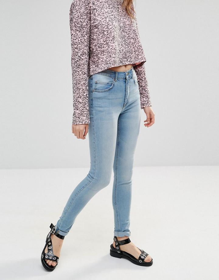 Cheap Monday Second Skin Skinny Jeans - Space Blue