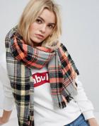 Bershka Check Scarf - Multi