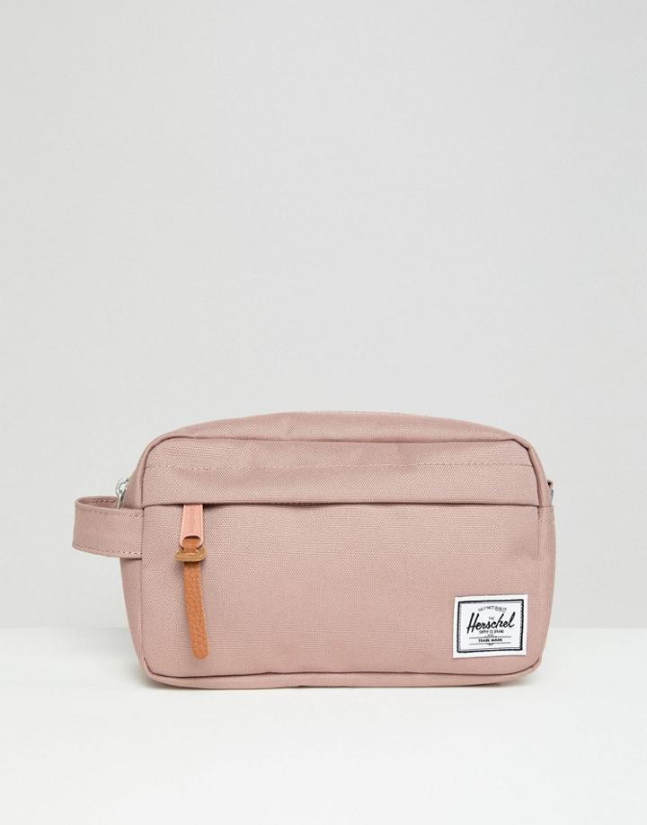 Herschel Chapter Pink Carry On Toiletry Bag - Pink