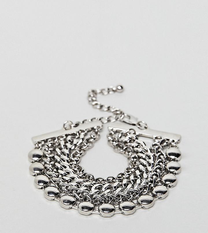 Sacred Hawk Heavy Chain Bracelet Pack - Silver
