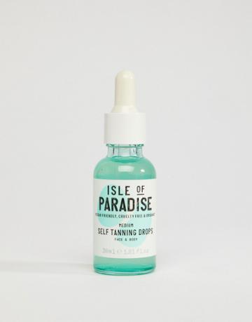 Isle Of Paradise Self Tanning Drops - Medium - Clear