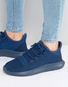 Adidas Originals Tubular Shadow Knit Sneakers In Blue Bb8825 - Blue