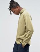 Adpt Roll Neck Jersey Sweat - Tan