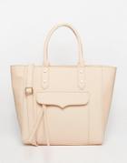 Asos Zip Pocket Tote Bag - Mink