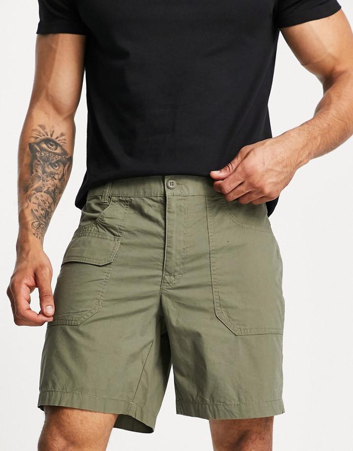 Columbia Washed Out Cargo Shorts In Green