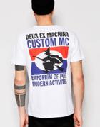 Deus Ex Machina T-shirt With Witch Back Print - White