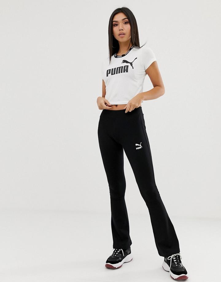 Puma Classics Flare Black Leggings - Black