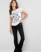 Boohoo Wild & Free T-shirt - White