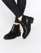 Bronx Leather Chelsea Boot - Black