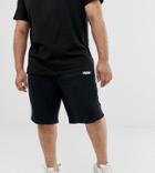 Puma Plus Logo Shorts In Black