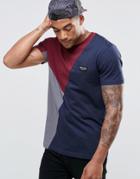 Nicce London Segment T-shirt - Navy