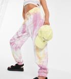 Collusion Oversized Sweatpants In Tie Dye - Part Of A Set-multi
