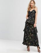 Forever New Tiered Frill Maxi Dress - Multi