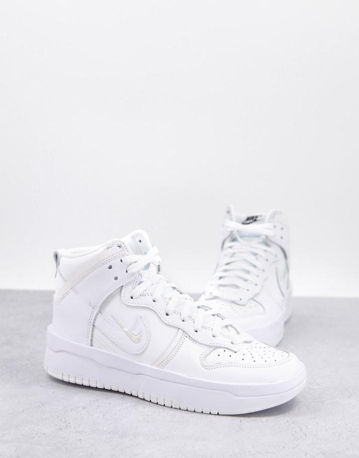 Nike Dunk High Rebel Sneakers In Summit White