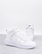 Nike Dunk High Rebel Sneakers In Summit White