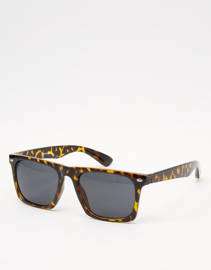 Toyshades Harris Flatbrow Sunglasses - Brown