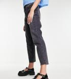 Raid Wide Fit Boston Mary Jane Flat Shoes In Black Patent