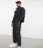 Puma Logo Quilted Pants In Black Exclusive To Asos