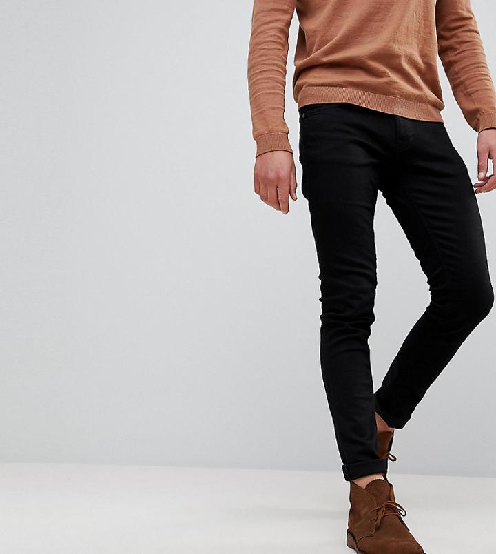 Nudie Jeans Co Tight Terry Jeans Ever Black Wash - Black