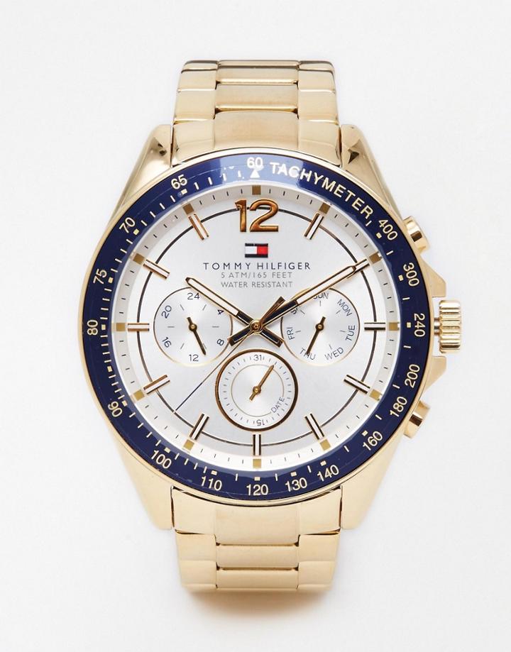 Tommy Hilfiger Luke Stainless Steel Watch 1791121 - Gold