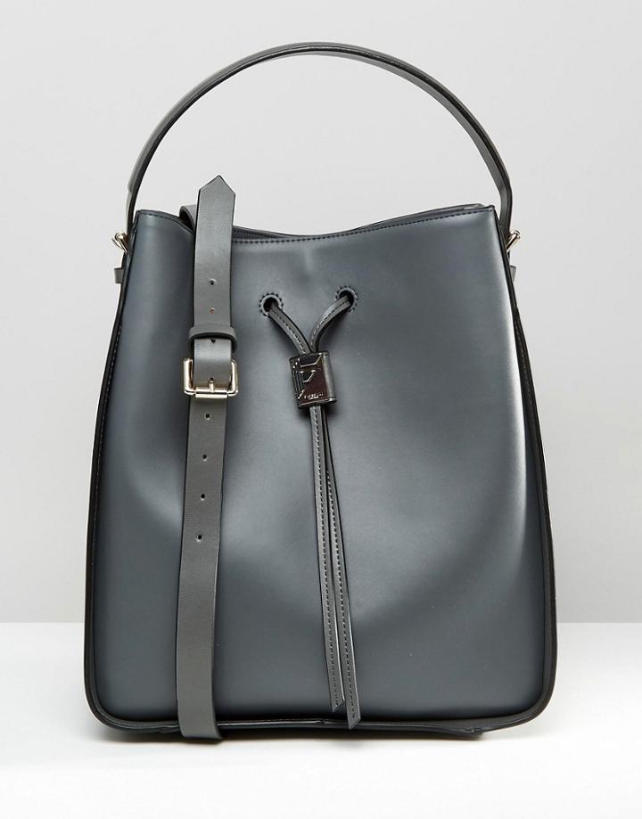 Fiorelli Riley Large Drawstring Duffle Bag - Gray