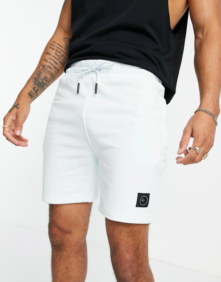 Marshall Artist Siren Sweat Shorts In Mint-green