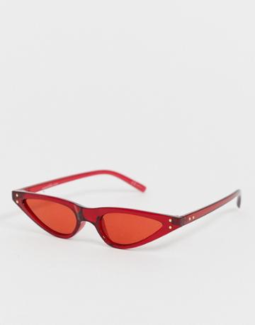 Sweet Sktbs Magic Sunglasses In Red - Red