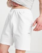 Asos 4505 Icon Training Sweat Shorts In White