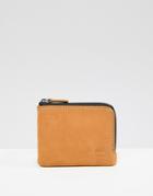 Timberland Ipswich Water Resistant Zip Round Wallet In Wheat - Tan
