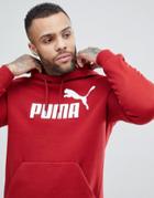 Puma Ess No.1 Pullover Hoodie In Red 83825789 - Red