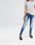 Noisy May Eve Super Slim Jeans - Blue 34in