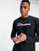 Berghaus Big Loop Long Sleeve T-shirt In Black