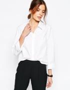 Vila Long Sleeve Shirt - White