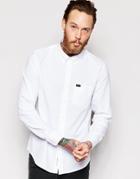 Lee Shirt Button Down Oxford In White - White