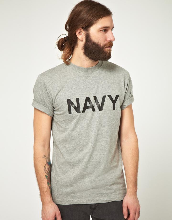Reclaimed Vintage Us Military T-shirt - Green