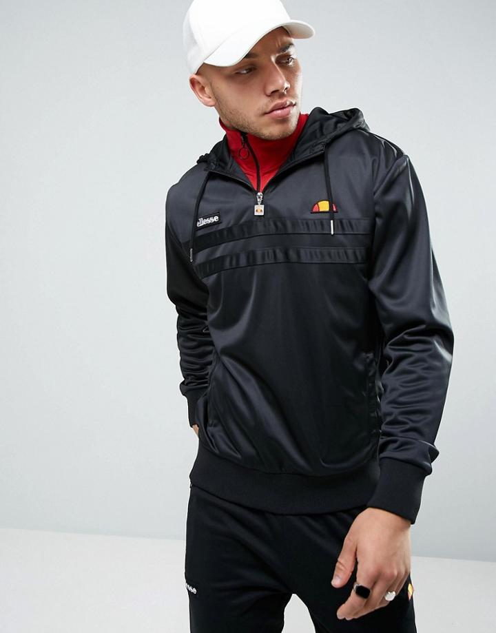 Ellesse Tricot Hoodie - Black